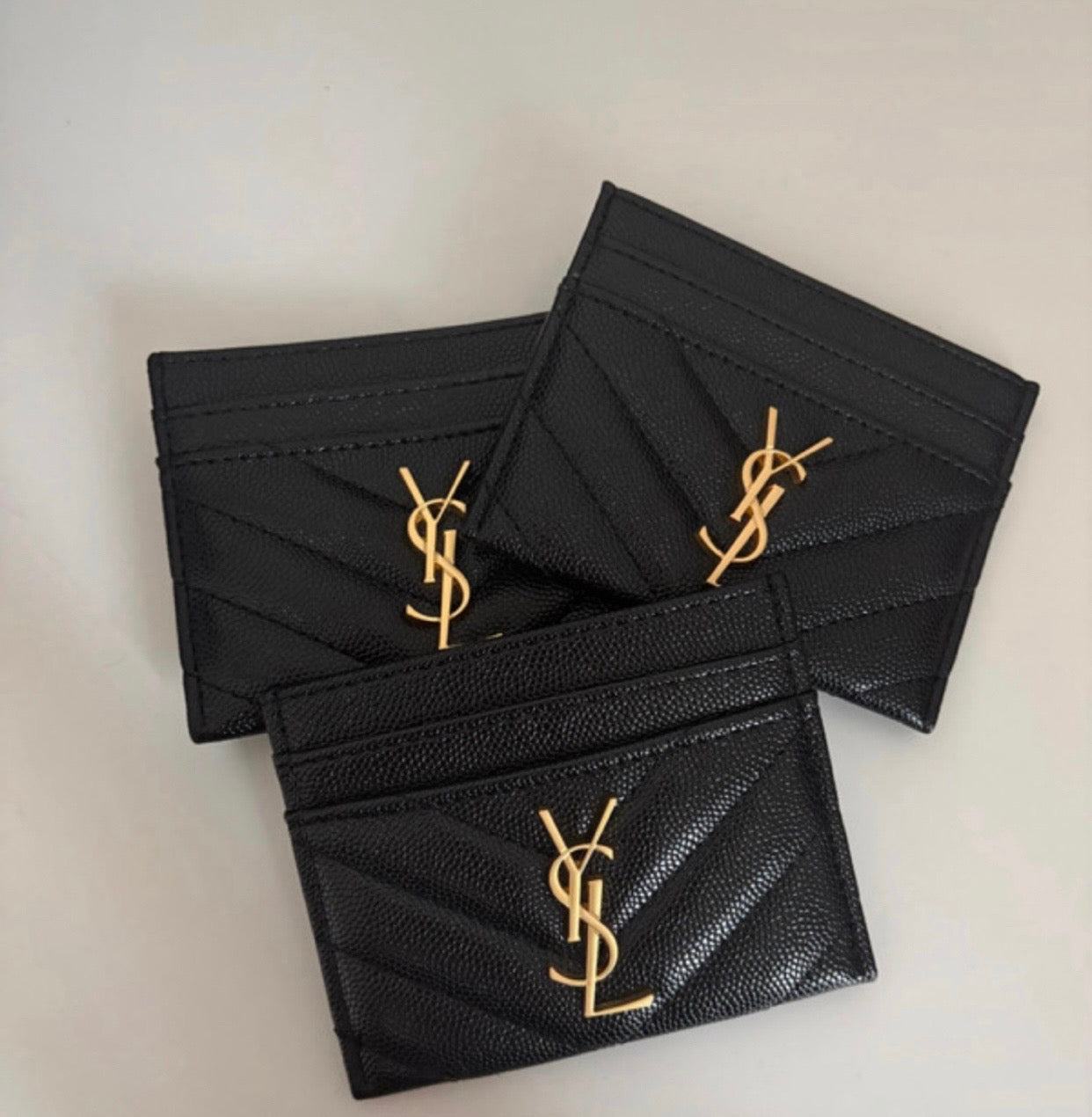 Porte Carte YSL Noir