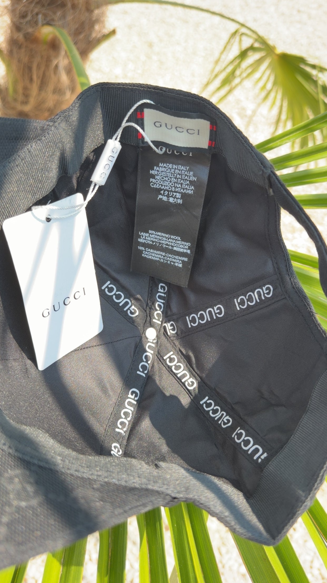 Casquette Gucci Noire
