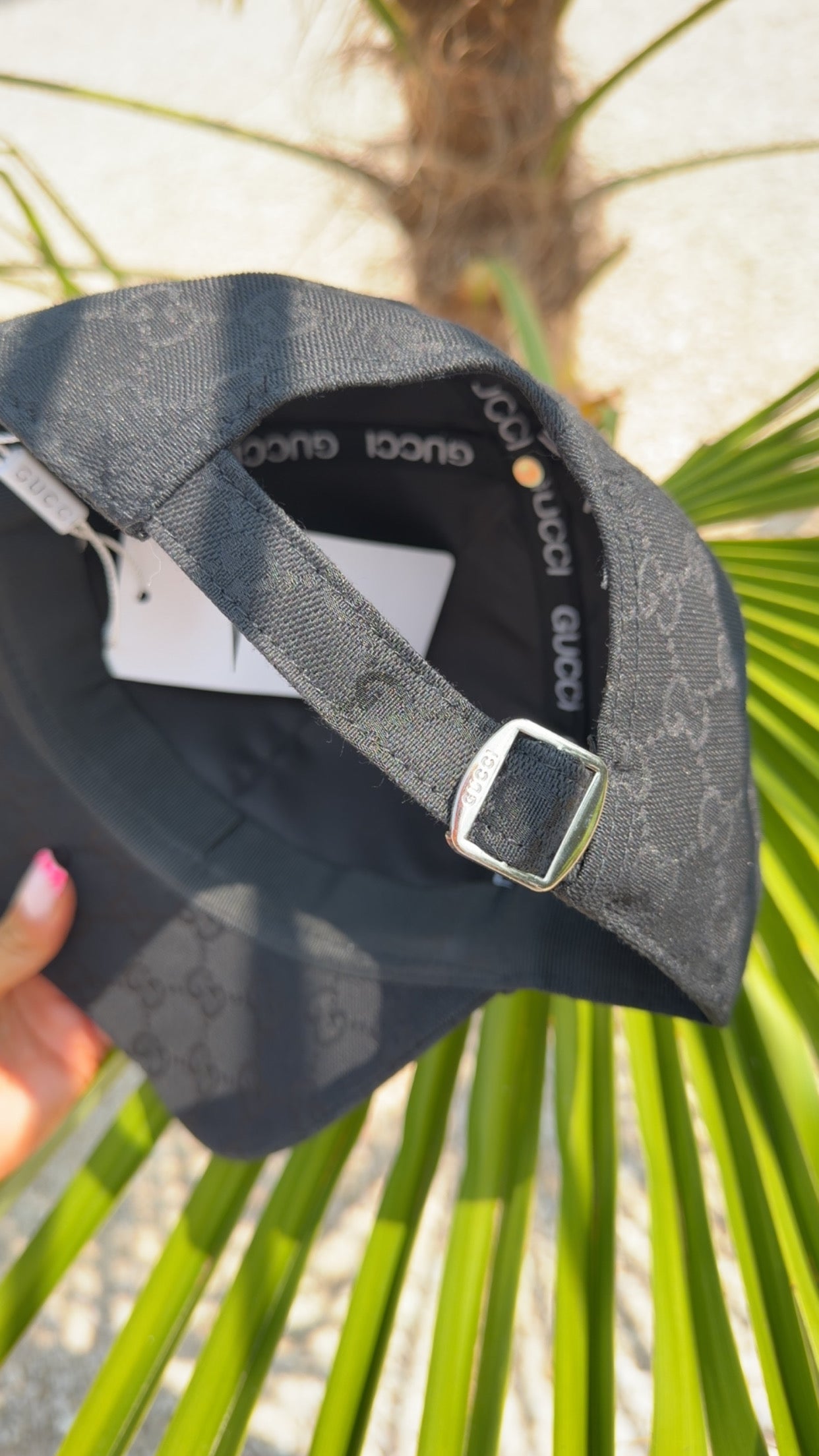 Casquette Gucci Noire